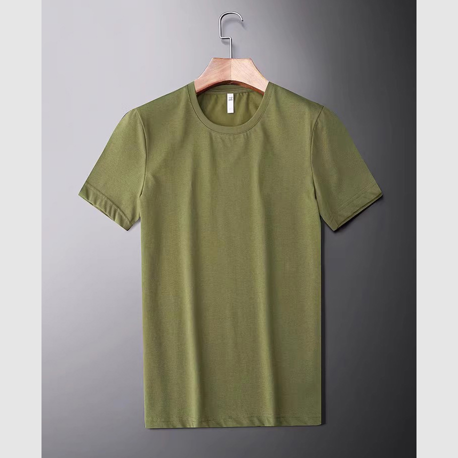 Embroidered Men's Short-sleeved T-shirt Summer Casual Tops