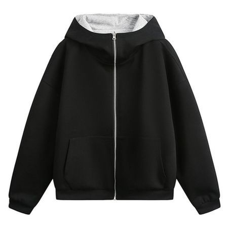 Double-Sided Cardigan Sweatshirt Men's Loose Jacket