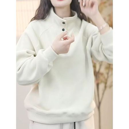 New Style Warm Half Turtleneck Sweater Women's Casual All-Match Top